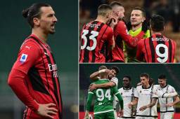 El Milan cayó contra el Spezia en el último suspiro y se mantiene en el segundo puesto del Calcio.