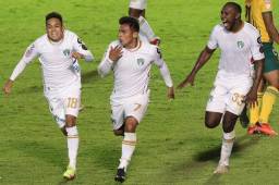 Comunicaciones pegó primero en las semifinales de la Liga Concacaf.