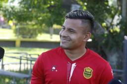 German “Patón” Mejía también cuestionó el arbitraje en el partido ante Lobos de la UPNFM en Choluteca.