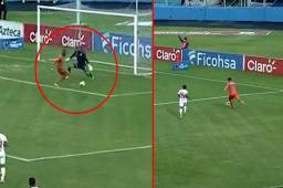 Kilmar Peña le anota el 0-1 a Olimpia y rompe en llanto en su festejo; afición silba al equipo de Lavallén