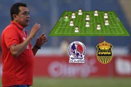 Espíndola sería la variante en la defensa de Nahún Espinoza este domingo a las 4:00 de la tarde en el Nacional para mantener el Invicto.