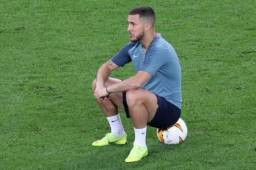 Hazard solo ha disputado nueve partidos esta temporada con el Real Madrid en LaLiga y lleva dos tantos.