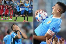 ‘El Pistolero’ Luis Suárez apareció en los descuentos, anotó de zurda el empate 2-2 para Uruguay que llevó el partido a los penales y la Celeste ganó 4-3 en la definición desde los doce pasos a Canadá para quedarse con el tercer puesto de la Copa América 2024. Fotos: AFP