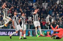 Juventus ganó con gol en los últimos minutos de Mario Madzukic. (FOTO: AFP)