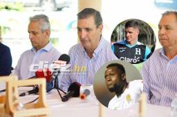 El presidente de la Federación de Honduras habló sobre los partidos en septiembre y también de Yustin Arboleda.