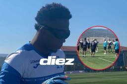 Los jugadores de la H utilizaron unas gafas especiales y dentro de la nota te contamos para que son. Foto: Mario Figueroa.