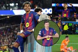 La Champions League vio como Barcelona humilló 7-2 an Newcastle y estas son las imágenes que dejó el partido. Lamine Yamal , Raphinha y Lewandowski fueron protagonistas.