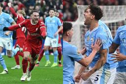 Liverpool igualó ante el Manchester City en Anfield y ambos pierden la oportunidad de ser líderes de la Premier