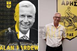 El inglés Alan Pardew es el nuevo entrenador de Edwin Rodríguez y de Luis Palma en Grecia.