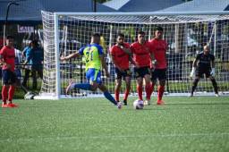 Olancho FC no pudo ante el Municipal de Guatemala en partido amistoso. Foto: @CdDeportiva_gt