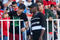 Alberth Elis confía que sus excompañeros de Olimpia lograrán la remontada en la final de Honduras. Foto Marvin Salgado