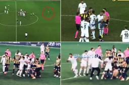 ¡Escándalo en Turquía! Aficionado invade el campo y se le fue en voladora a jugador del Besiktas: ‘‘Esa patada habría acabado con su carrera’’