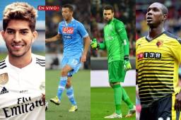 Lucas Silva, Omar El Kaddouri, Salvatore Sirigu e Ighalo.