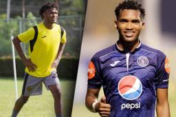 Denilson Castillo debutó en Motagua bajo el mando de Diego Vázquez.