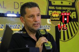 El “Sheriff” Delgado ratifica que Real España está muy compenetrado en llegar y ganar la final de la Copa Concacaf.