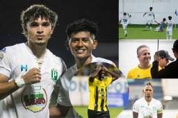 Platense volvió a primera división y lo hizo con una tremenda victoria ante Real España. Aquí te dejamos las imágenes más destacadas que dejó el triunfo del Tiburón. Fotos: Mauricio Ayala y Neptali Romero.