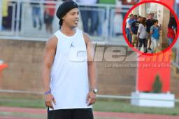 El estadio Nacional estará lleno para el juego de Ronaldinho en Honduras.