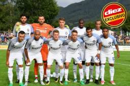 Rigoberto Rivas jugó todo el partido en el amistoso ante el conjunto austriaco.