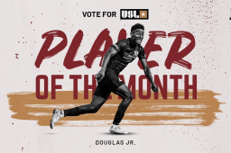 El delantero hondureño está destacando en la USL y su buen momento es reconocido por los aficionados.