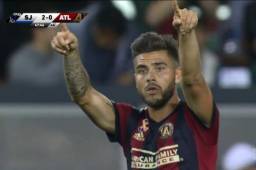 Héctor Villalba anotó el primero de los cuatro goles con los que Atlanta le remontó a San José Earthquakes.