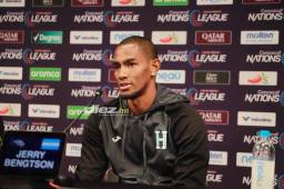 Jerry Bengtson habló con la prensa previo al decisivo juego ante Costa Rica. Foto Diez: Karla López