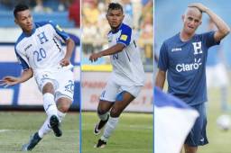 Erick Andino, Mario Martínez y Oliver Morazán no estarán en la Copa Oro.