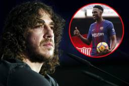 Puyol pidió paciencia para que Mina pueda crecer en el fútbol de Europa.