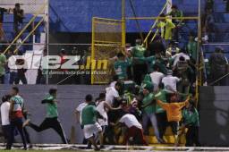 El fútbol hondureño ha quedado manchado una vez más por lo ocurrido anoche en San Pedro Sula.