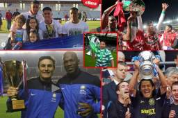 Se sumaron tres hondureños a esta privilegiada lista de jugadores que se han podido coronar en ligas del extranjero.