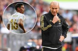 Zidane seguirá contando con James Rodríguez, a pesar de que el colombiano estuvo en el mercado de fichajes.