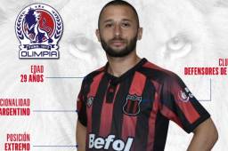 Ezequiel Aguirre habló de sus cualidades y de su llegada al Olimpia. La plática con Pedro Troglio lo motivó a aceptar la oferta.