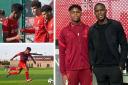 Keyrol Figueroa anota y pelea por un puesto en la U-18 del Liverpool; jugará la UEFA Youth League en septiembre