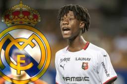 Eduardo Camavinga quiere jugar en el Real Madrid, pero el Rennes lo quiere retener.