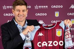 Steven Gerrard es nuevo entrenador del Aston Villa de la Premier League.