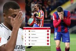Real Madrid y Barcelona se preocupan tras la remontada épica del Atlético: así queda la tabla de posiciones de LaLiga