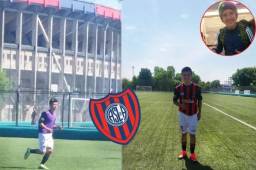 Alex Gómez estuvo cinco días realizando prueba en el San Lorenzo.