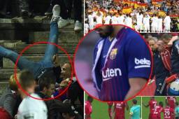 Te presentamos algunas de las imágenes más curiosas que resaltan en el mundo del fútbol en Europa y también en América.