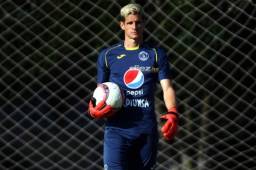 Jonathan Rougier dice que la grama del estadio de Danlí es alta y que tiene 'dimensiones extrañas'. Foto DIEZ