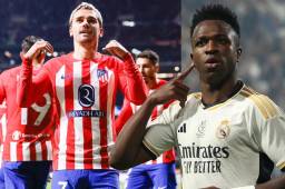Antoine Griezmann y Vinicius Jr llegan como los grandes referente al Atlético - Real Madrid en el Cívitas Metropolitano.