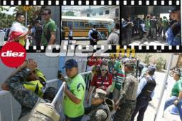 Máxima seguridad y gran cantidad de aficionados dicen presentes en el estadio Yankel Rosenthal para el juego de vuelta de las semifinales entre Marathón y Real España.