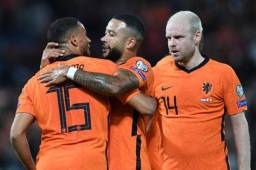 Holanda se mantiene en el liderato del grupo G y está cerca de clasificar al Mundial de Qatar 2022.
