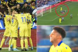 Así narraron en España el tanto de Lozano que salvó al Cádiz: ‘‘Choco, Choco, Choco... un gol que vale la vida’’