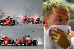 Sebastian Vettel dejó escapar una gran oportunidad en Singapur, algo que sí aprovechó Hamilton.