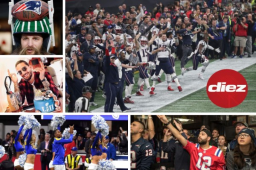 Los Patriotas de Nueva Inglaterra ganaron su sexto Super Bowl tras derrotar a Los Ángeles Rams en el Mercedes Benz de Atlanta. Aquí te dejamos algunas imágenes que no viste en tv.