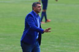 Diego Vázquez salio contento con el resultado ante Juticalpa.