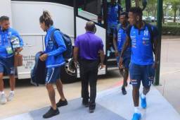 La selección de Honduras llegó este martes a Dallas a la espera de conocer la resolución de Concacaf. Foto Ronal Aceituno