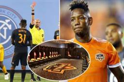 El delantero hondureño Romell Quioto ha sido marginado por indisciplina del Houston Dynamo. Foto cortesía