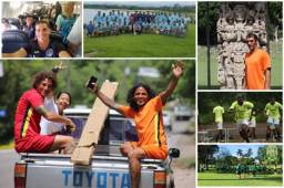 Los 10 clubes de Liga Nacional se encuentran en pretemporadas y nos regalan algunas fotos curiosas. Will Barahona se robó el show en Copán y Motagua ya vuela a Estados Unidos.