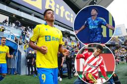 El hondureño ‘Choco’ Lozano es uno de los referentes del Cádiz de LaLiga Santander.