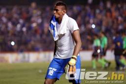 Sandro Cárcamo cometió un error que cambió el rumbo de la final. El portero del Honduras Progreso dio la cara y habló de lo ocurrido en el gol de Marco Vega. Foto Delme Martínez